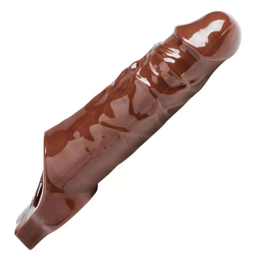 Size Matters 2 inch Really Ample Penis Extension In Brown